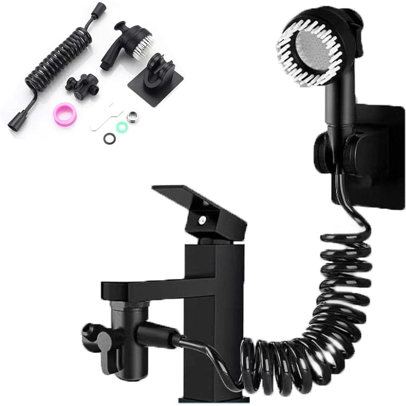 Modern Minimalist Black Faucet Extender for Bathroom XM-22589 - TUZZUT Qatar Online Shopping