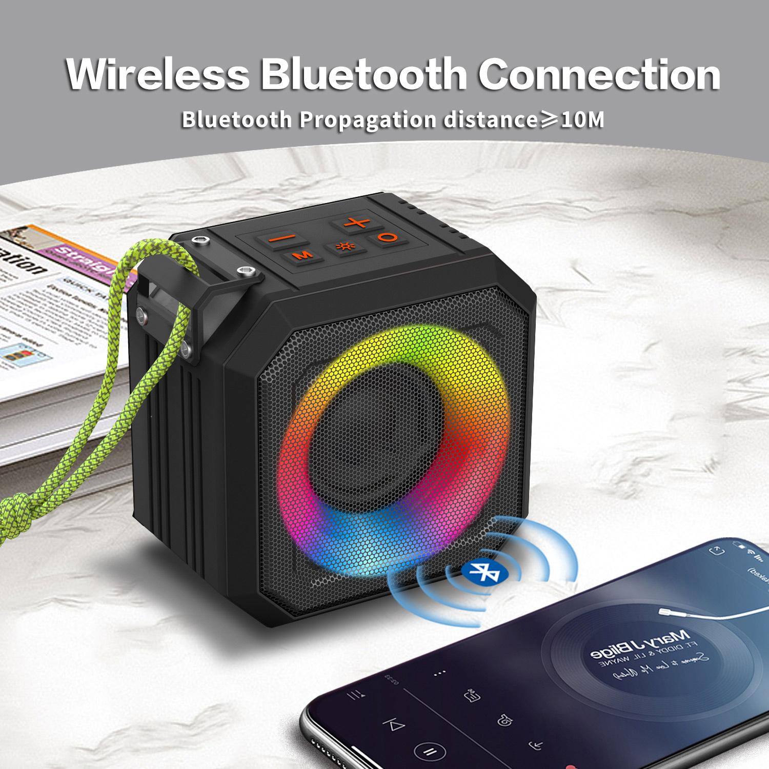 Waterproof Bluetooth Speakers IP65 Portable Mini Wireless Stereo Bass -K217 Waterproof Bluetooth Speakers IP65 Portable Mini Wireless Stereo Bass -K217