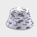 Bucket Sun Hat Double-Sided Fisherman Hat Fashion Printing Casual Bucket Hat  423184 - TUZZUT Qatar Online Shopping