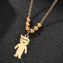 Personalized Pendant Necklace N252 - TUZZUT Qatar Online Shopping