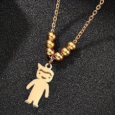 Personalized Pendant Necklace N252 - TUZZUT Qatar Online Shopping