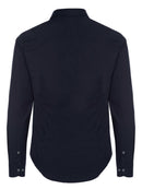 Black Emporio Armani Black Men Full Sleeve Shirt  MAL0134QH - TUZZUT Qatar Online Shopping