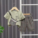 Summer Outfit Set for Boys 987127 - TUZZUT Qatar Online Shopping