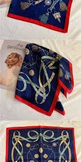 Luxury Silk Square Scarf S1273806 Luxury Silk Square Scarf S1273806