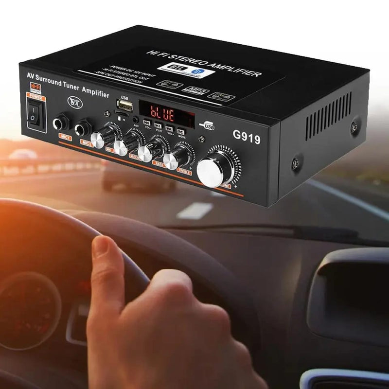 G919 Excellent Stereo Amplifier Exquisite Powerful Convenient HiFi Home Stereo Receiver Home Audio Good Sound Effect S1563756 - Tuzzut.com Qatar Online Shopping