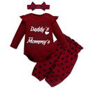 Baby Girl Newborn Outfits Cute Toddler Clothes Set 3PC 1527610 - TUZZUT Qatar Online Shopping