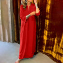 Women Long Sleeve Maxi Dress    B403081 - TUZZUT Qatar Online Shopping