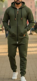 Men’s Autumn Winter Jumpsuit Jogger TZ1963 - TUZZUT Qatar Online Shopping