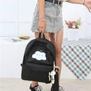 Small Fresh Canvas Backpack Elementary School Casual Simple Five-piece Set 17401442 - TUZZUT Qatar Online Shopping