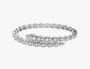 Serpenti Viper White Gold Diamonds Bracelet BV7700 - TUZZUT Qatar Online Shopping