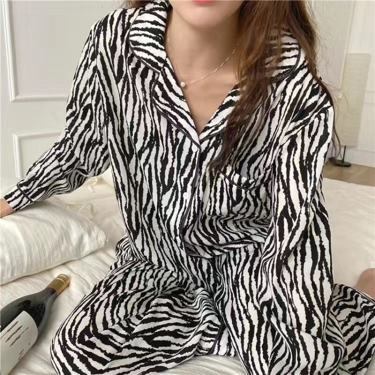 Women's 2 Pcs Long Sleeve Sleep Set 575388 M - TUZZUT Qatar Online Shopping