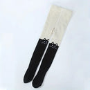 cotton blend tights / cat cartoon print knit - TUZZUT Qatar Online Shopping