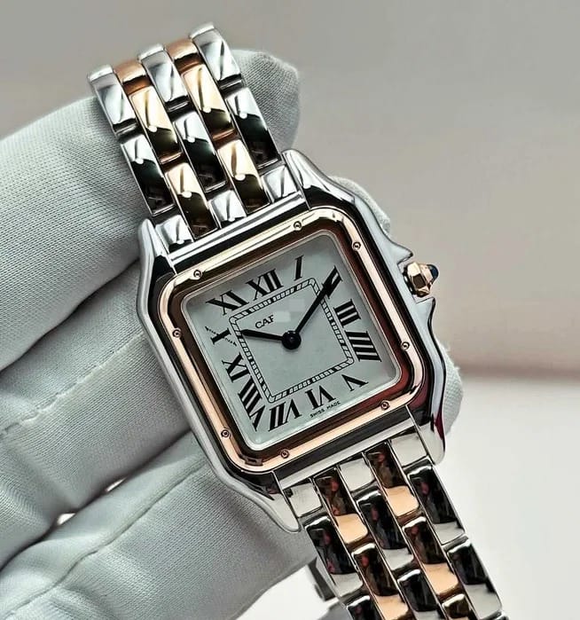 Panther Rose Gold Steel Watch CR101 Panther Rose Gold Steel Watch CR101