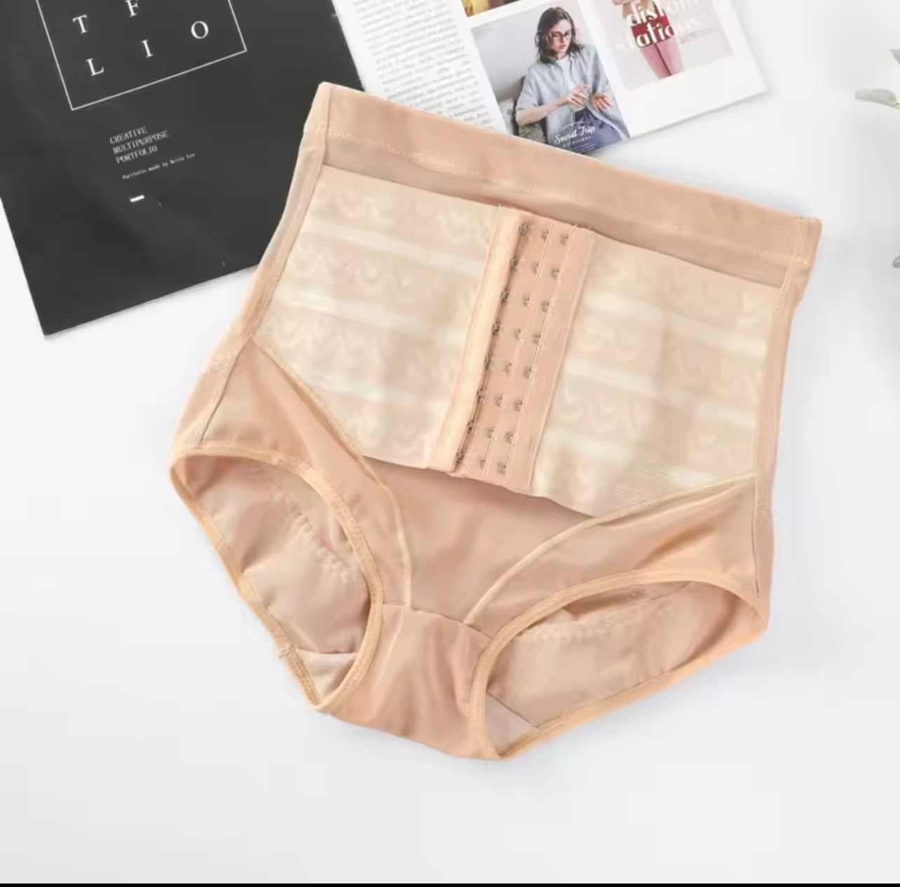 High Waist Postpartum Body Shaper Shapewear Buckle Slimming Underpants Women 103765 High Waist Postpartum Body Shaper Shapewear Buckle Slimming Underpants Women 103765
