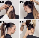 GIRL Synthetic Hair 22'' Long Straight Ponytail Wrap Around Ponytail Clip in Hair Extensions  S4804059 - TUZZUT Qatar Online Shopping