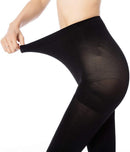 LANSWE 120D Velvet Plus Crotch Pantyhose Black - AY6090 - TUZZUT Qatar Online Shopping