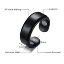 Personality Opening Magnetic Therapy Ring For Men Women Slimming Weight Lose Rings Energy Lymphatic Drainage Magnet Finger Ring X6305182 - TUZZUT Qatar Online Shopping