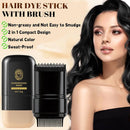 2-in-1 Hair Dye Comb Stick – Instant Root Touch-Up, Gray Hair Concealer, Waterproof & Sweat-Proof Temporary Color - TUZZUT Qatar Online Shopping