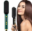 Hair Straightener Brush SYC-580 - TUZZUT Qatar Online Shopping