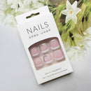24pcs Natural Delicate & Comfortable Removable Fake Nails  421655 - TUZZUT Qatar Online Shopping