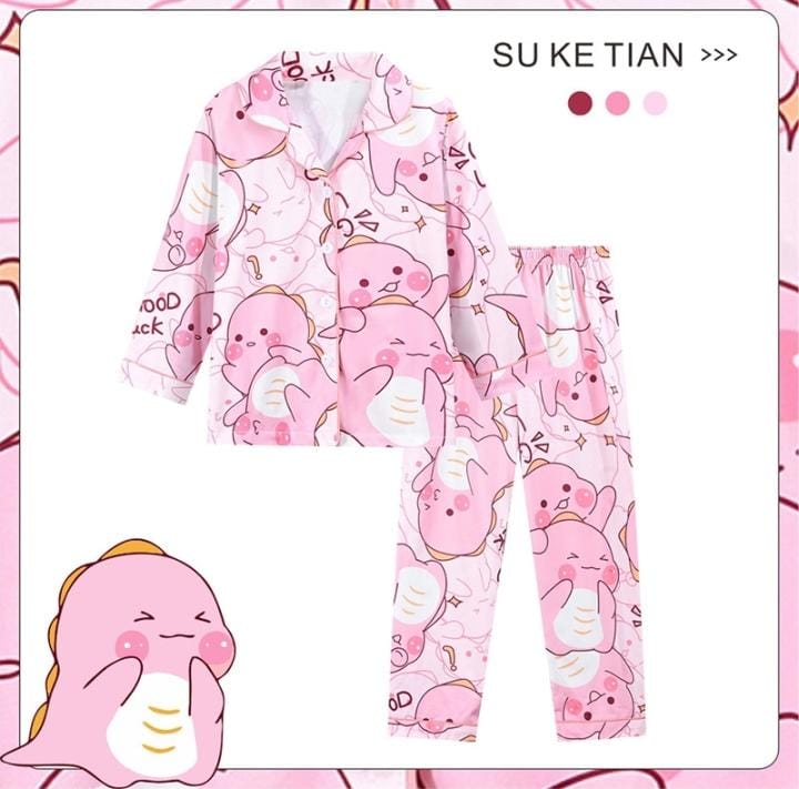 Pajamas for Kids Anime Girls Boy Long Sleeve Pants Cartoon Homewear 472567 Pajamas for Kids Anime Girls Boy Long Sleeve Pants Cartoon Homewear 472567