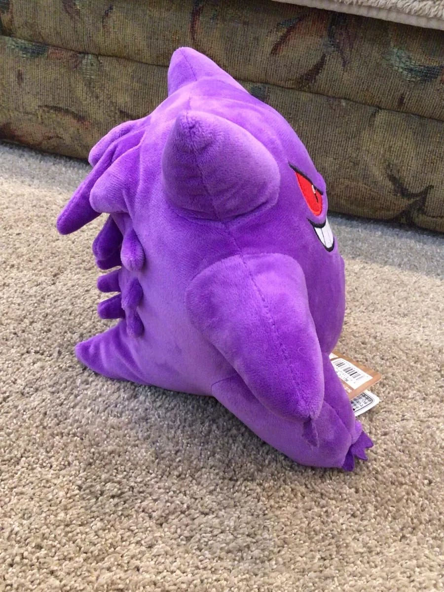 Pokemon - Gengar - Purple Plush - Stuffed Toy - Approx. 9” 106310 Pokemon - Gengar - Purple Plush - Stuffed Toy - Approx. 9” 106310