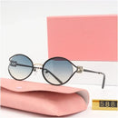 Women's Designer Oval Sunglasses S2023 - TUZZUT Qatar Online Shopping