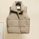 Thick Argyle Sweater Vests Warm Sleeveless Jacket  S54468 - TUZZUT Qatar Online Shopping