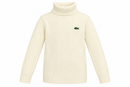 Unisex Kids’ Cream Ribbed Turtleneck Sweater S506978956 - 9 - 10 yr
