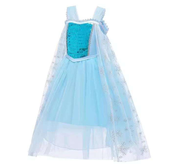 Little Girls Princess Frozen Elsa Girls Dress S1677797 Little Girls Princess Frozen Elsa Girls Dress S1677797