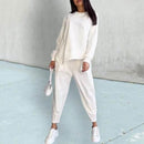 Women's Casual Long Sleeve round Neck Two-Piece Outerwear   S4009127 - TUZZUT Qatar Online Shopping