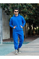 Men's Tracksuits Fashion Tracksuit For Men Hoodie Fitness Gym Clothing Running Set Sportswear Jogger MenS Winter Suit Sports - TUZZUT Qatar Online Shopping