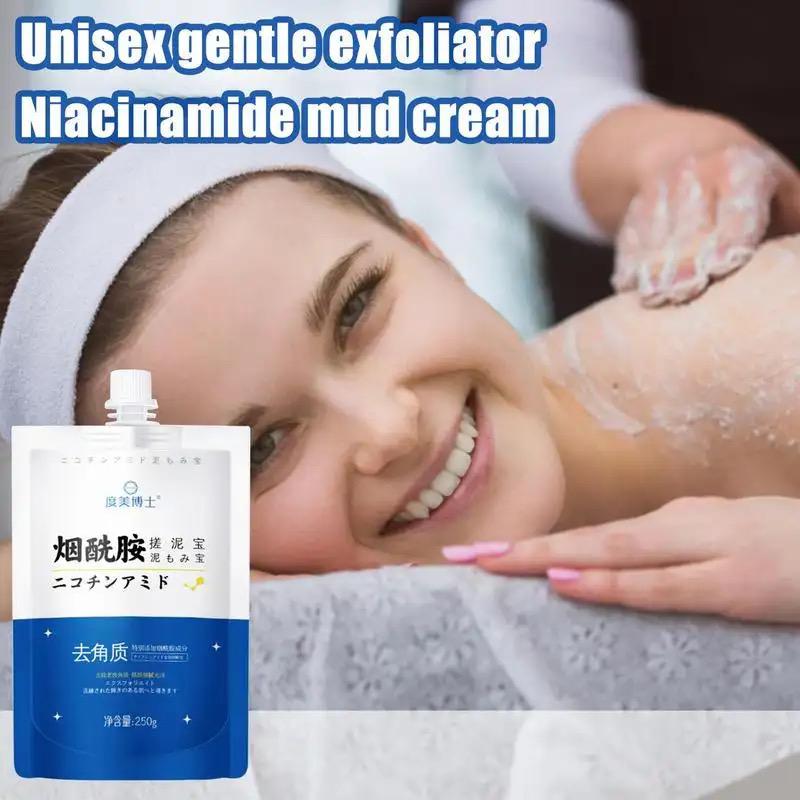 Body Exfoliator Gel Nicotinamide Gel Exfoliator Mud Cream Body Exfoliator Gel Nicotinamide Gel Exfoliator Mud Cream