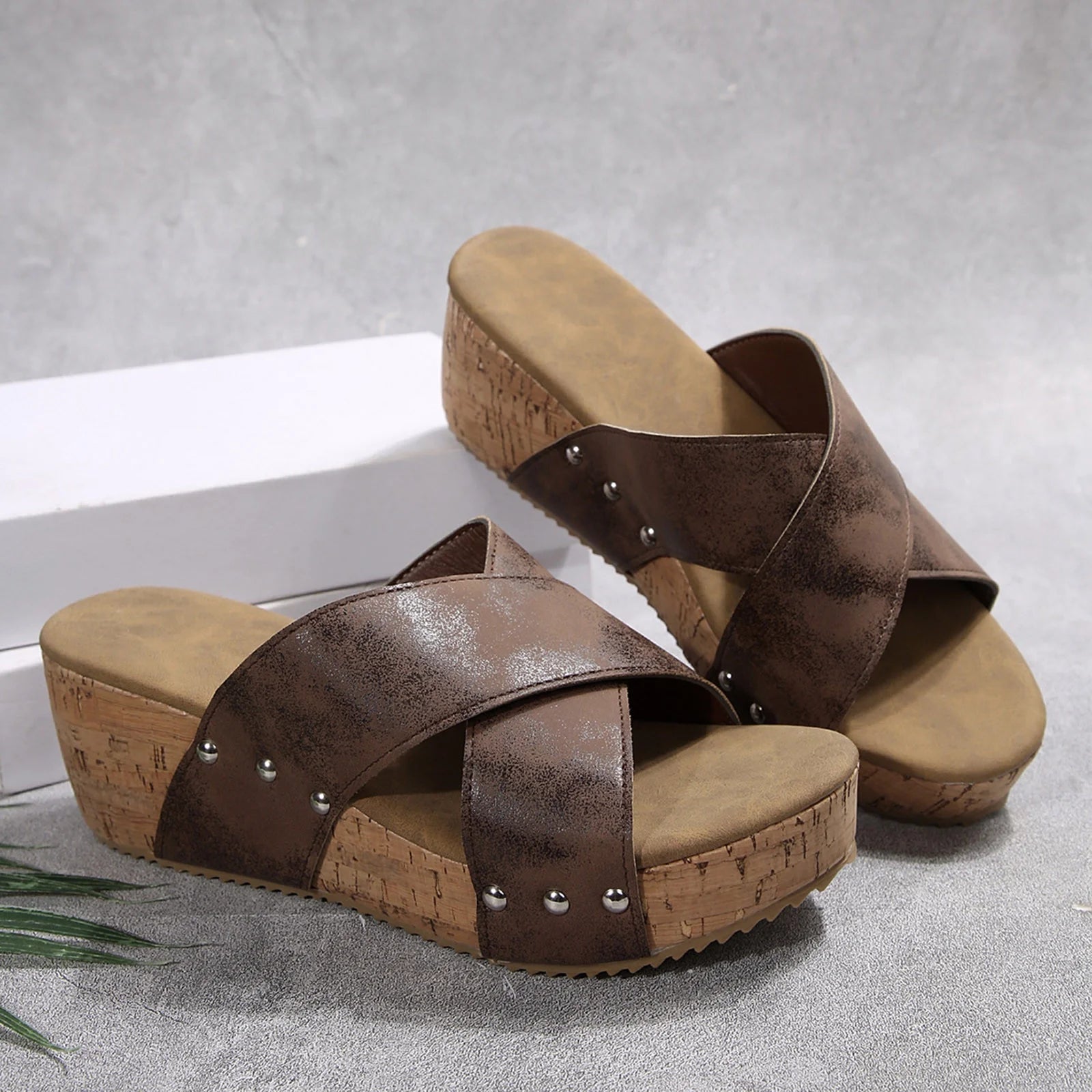 Wedge Open Toe Sandals TS23