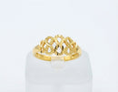 Infinity Yellow Gold Ring DN2067