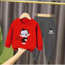 Kids Long Sleeve Suit Clothes 2 Piece Set   708585 - TUZZUT Qatar Online Shopping