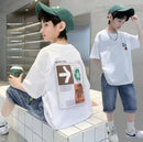 Boys Short Sleeve Tshirt +Denim Trouser 10-11 Y 1717257 - TUZZUT Qatar Online Shopping