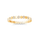 Bee My Love Yellow Gold Diamond Ring C8500 - TUZZUT Qatar Online Shopping