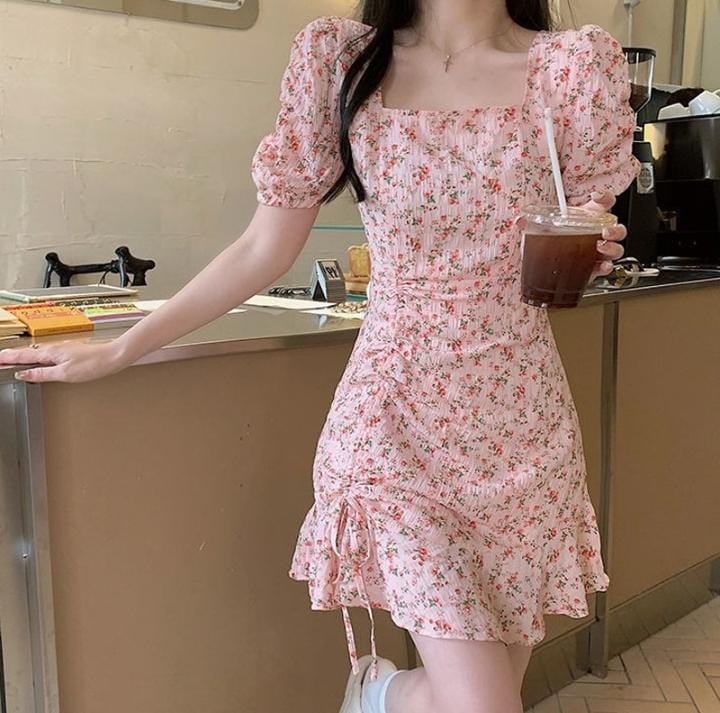 Women's Short Sleeve Lace A-Line Dress 375000 Women's Short Sleeve Lace A-Line Dress 375000