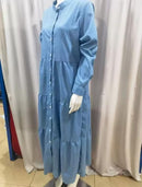 Women's Long Dress Color, Casual Fashion   598598 - TUZZUT Qatar Online Shopping