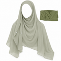 Women’s Magnetic Hijab Scarf with Matching Undercap SPH01339