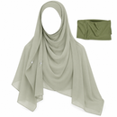 Women’s Magnetic Hijab Scarf with Matching Undercap SPH01339