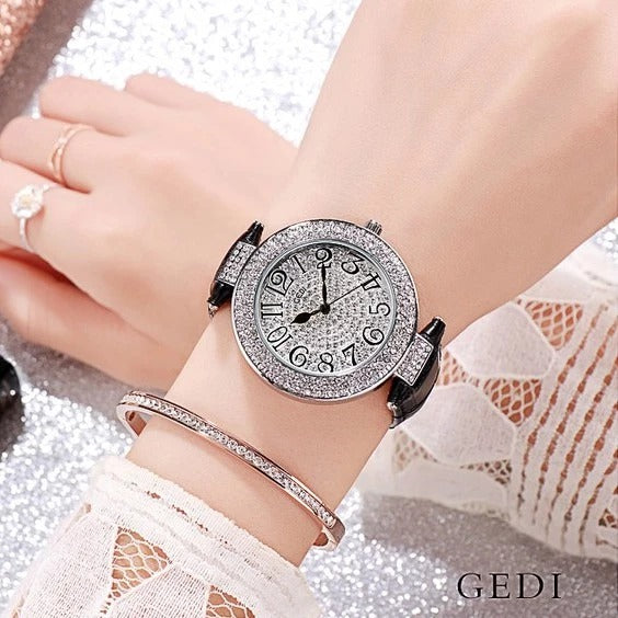 GEDI Student Diamond Watch W7517 - TUZZUT Qatar Online Shopping