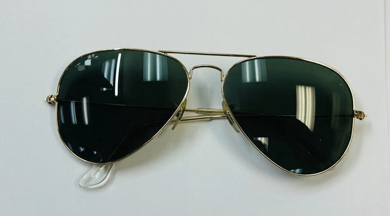 AVIATOR Gold Green Sunglasses S00022376 - TUZZUT Qatar Online Shopping