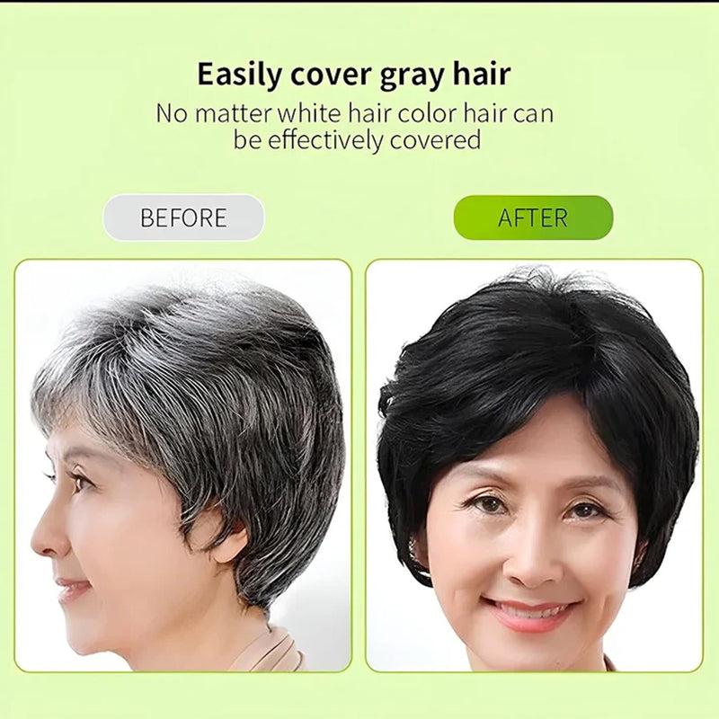 Apple 96 Natural Black Hair Dye Ammonnia Free Hair Colour Cream (500ml* 2) Pack - TUZZUT Qatar Online Shopping