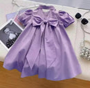 Fashionable Butterfly Knot Princess Dress for Girls   1563678 - TUZZUT Qatar Online Shopping