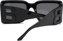 Oversized Square Designer Sun Glasses S4506 - TUZZUT Qatar Online Shopping