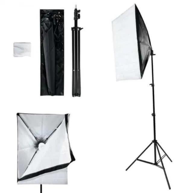 50*70cm Softbox Umbrella 2m Light Stand
