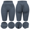 Women's High-Waist Textured Butt-Lift Shaping Short KL-12