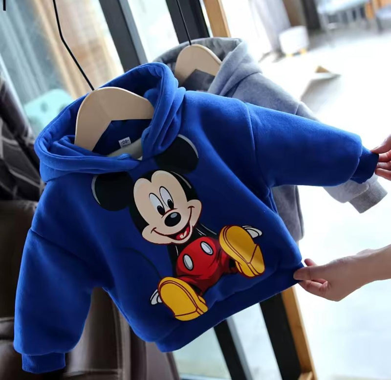 Kids Mickey Mouse Hooded Sweater Clothes   1710207 - TUZZUT Qatar Online Shopping